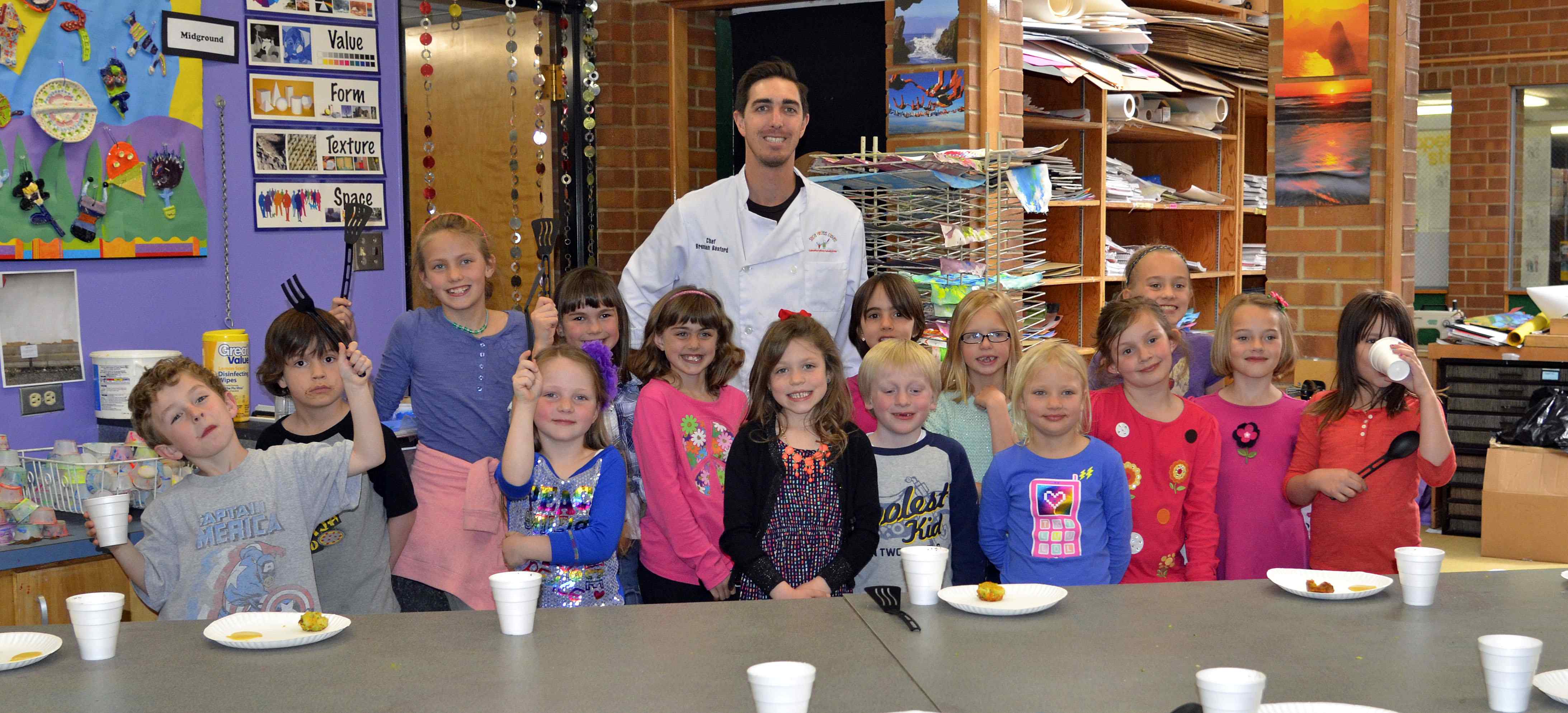 Chicago’s New and Innovative Cooking School for Children, Sticky